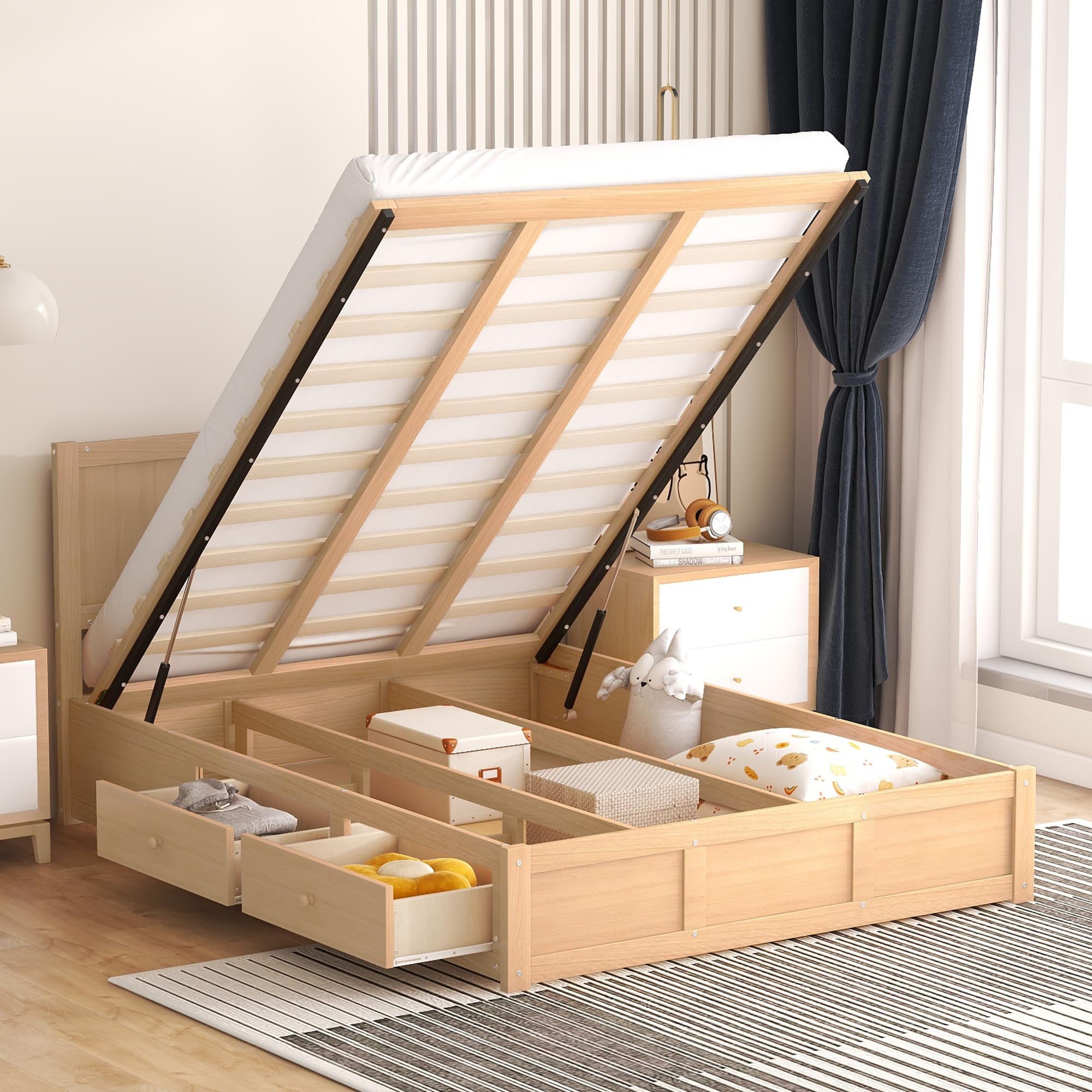 Amazon.com: Harper & Bright Designs Full Size Bed with